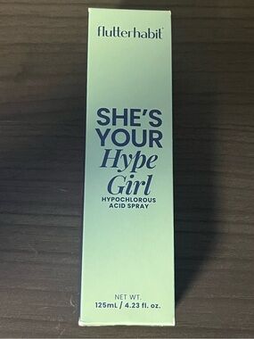 NEW flutterhabit She's Your Hype Girl Hypochlorous Acid Spray